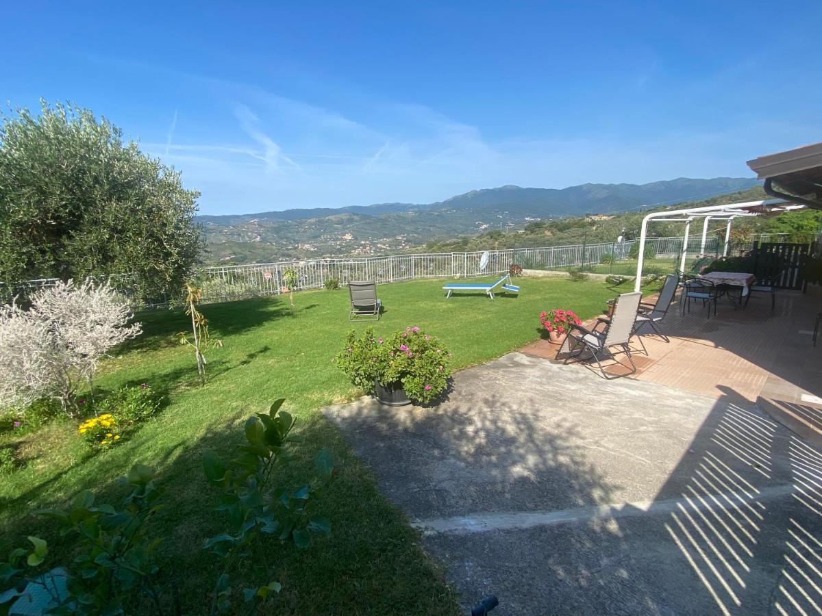 Casa Vista Mare - Superb Garden And Parking Included Villa Imperia Exterior photo
